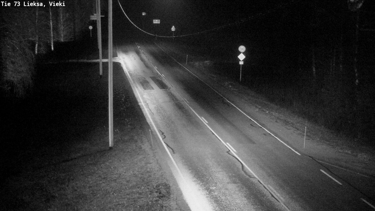 Kelikamerat Kuva Tie 73 Lieksa; Vieki, Lieksa, Pohjois-Karjala