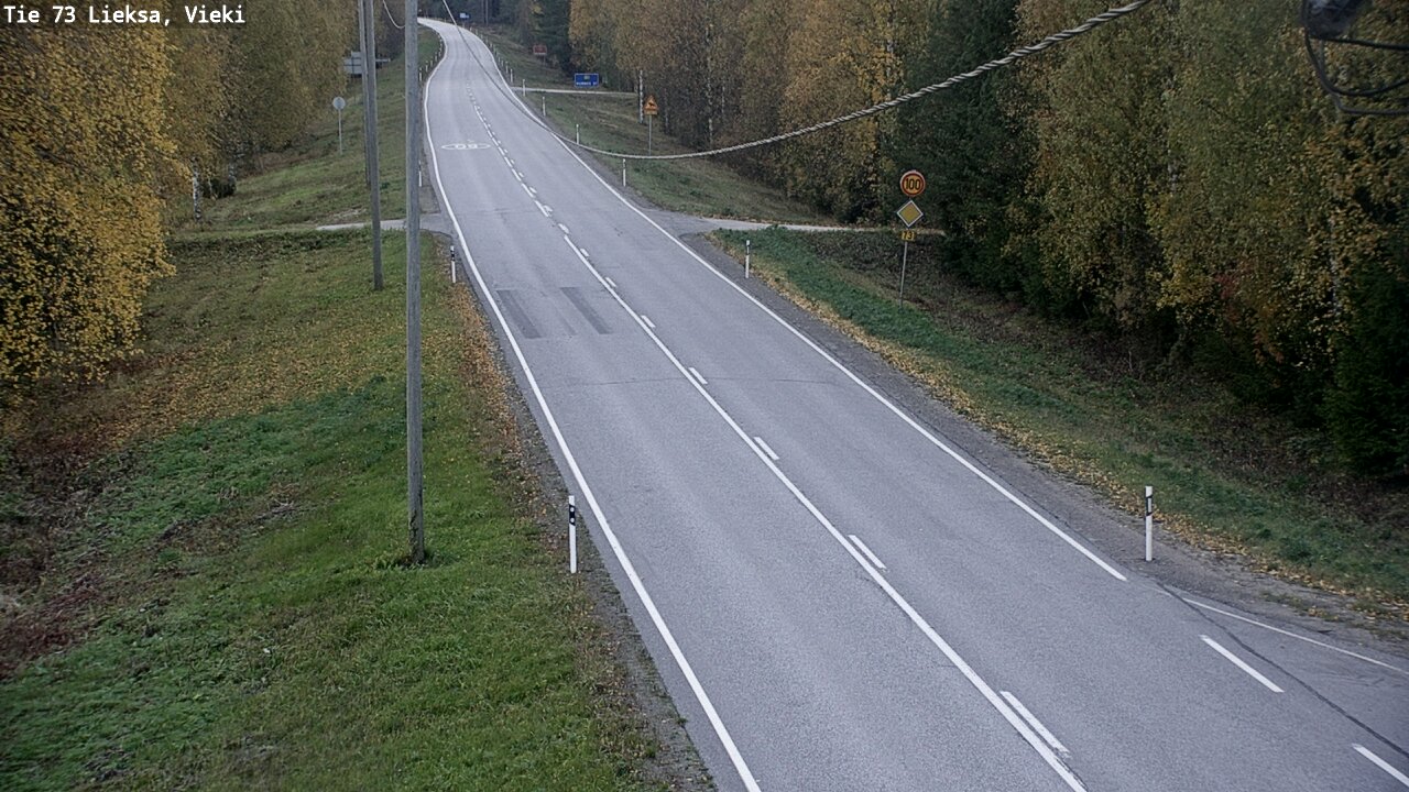 Weather Camera Image Road 73 Lieksa, Vieki, Lieksa, Pohjois-Karjala