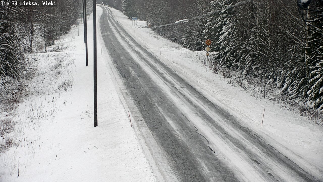 Weather Camera Image Road 73 Lieksa, Vieki, Lieksa, Pohjois-Karjala