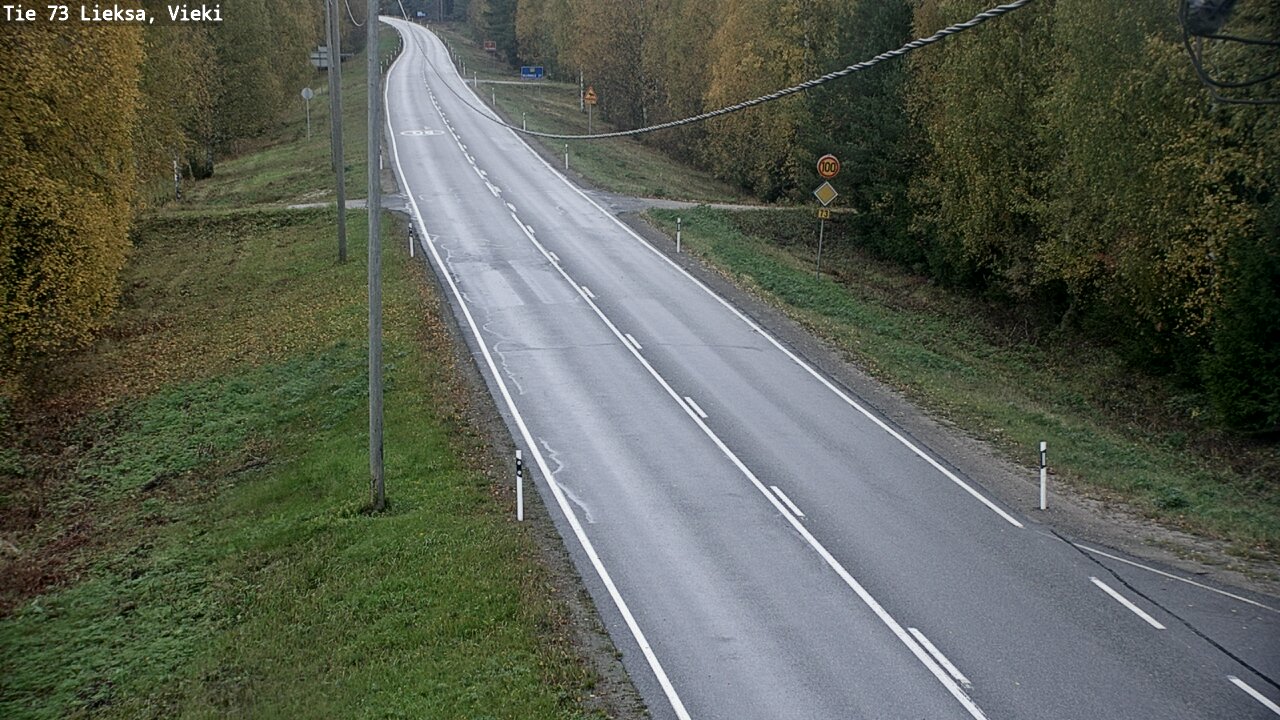 Kelikamerat Kuva Tie 73 Lieksa; Vieki, Lieksa, Pohjois-Karjala