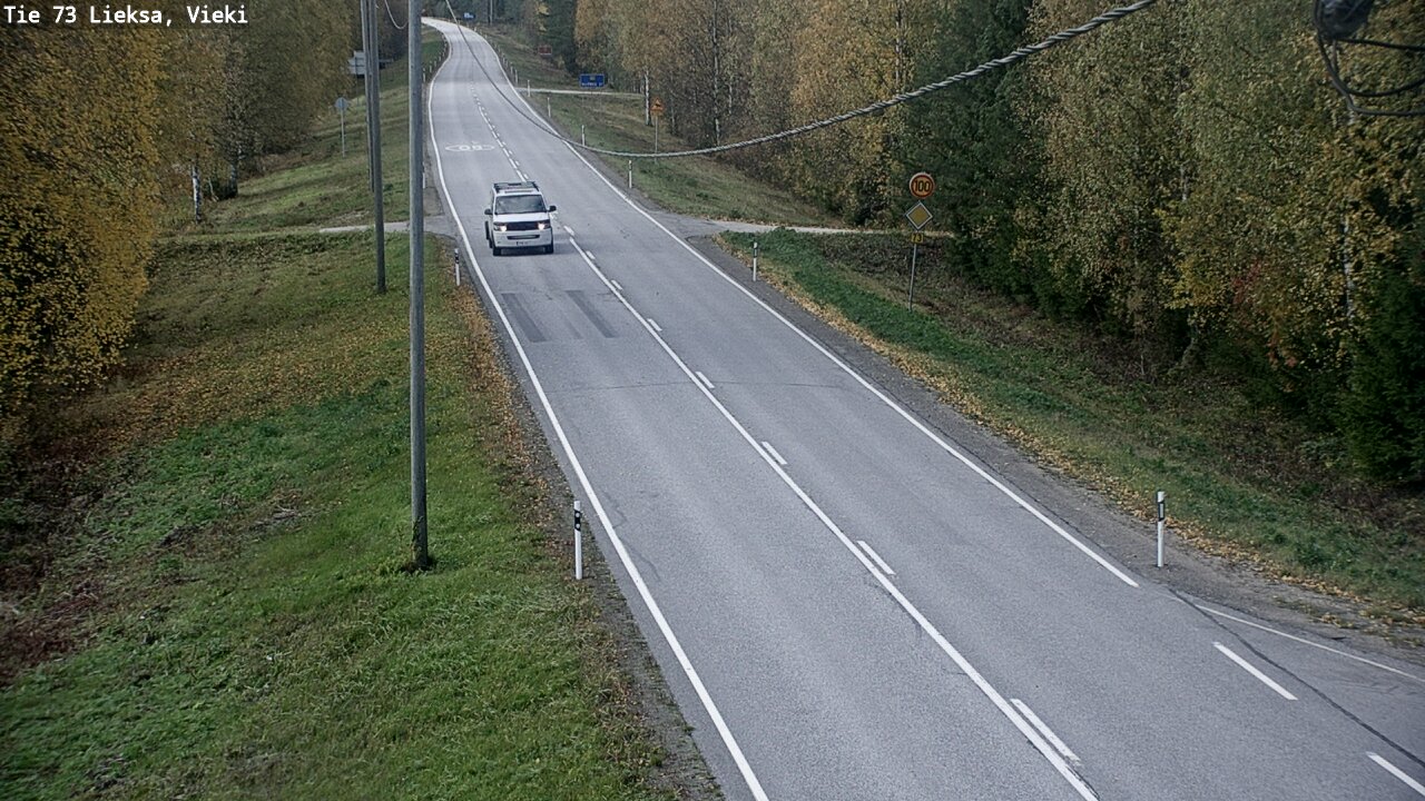 Weather Camera Image Road 73 Lieksa, Vieki, Lieksa, Pohjois-Karjala