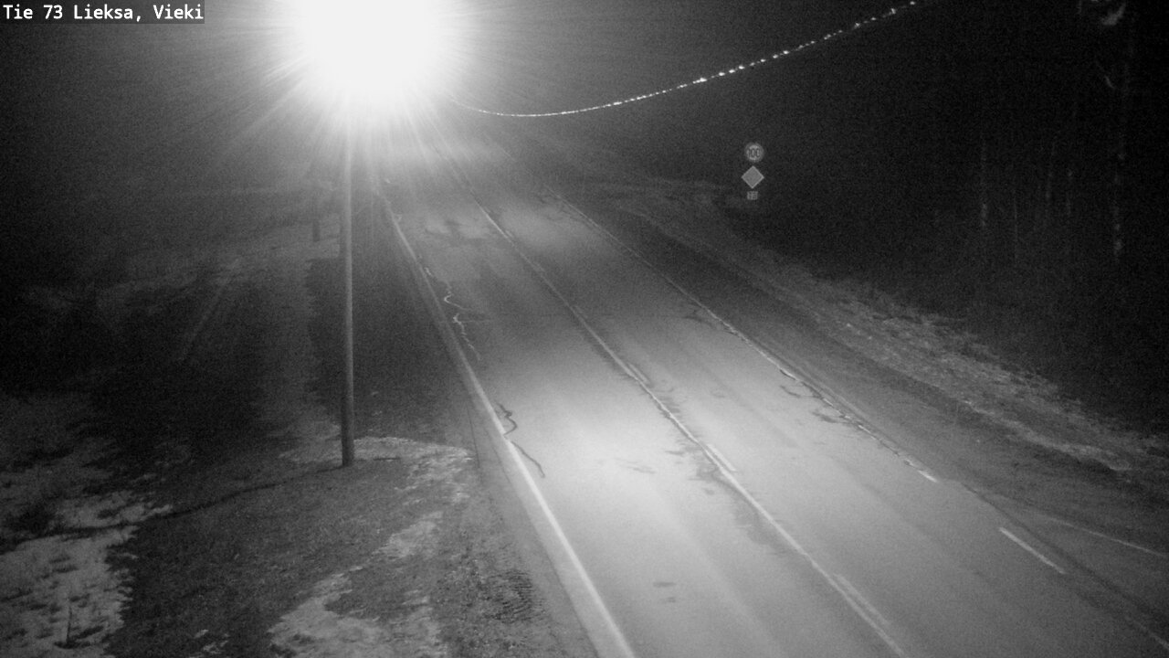 Kelikamerat Kuva Tie 73 Lieksa; Vieki, Lieksa, Pohjois-Karjala