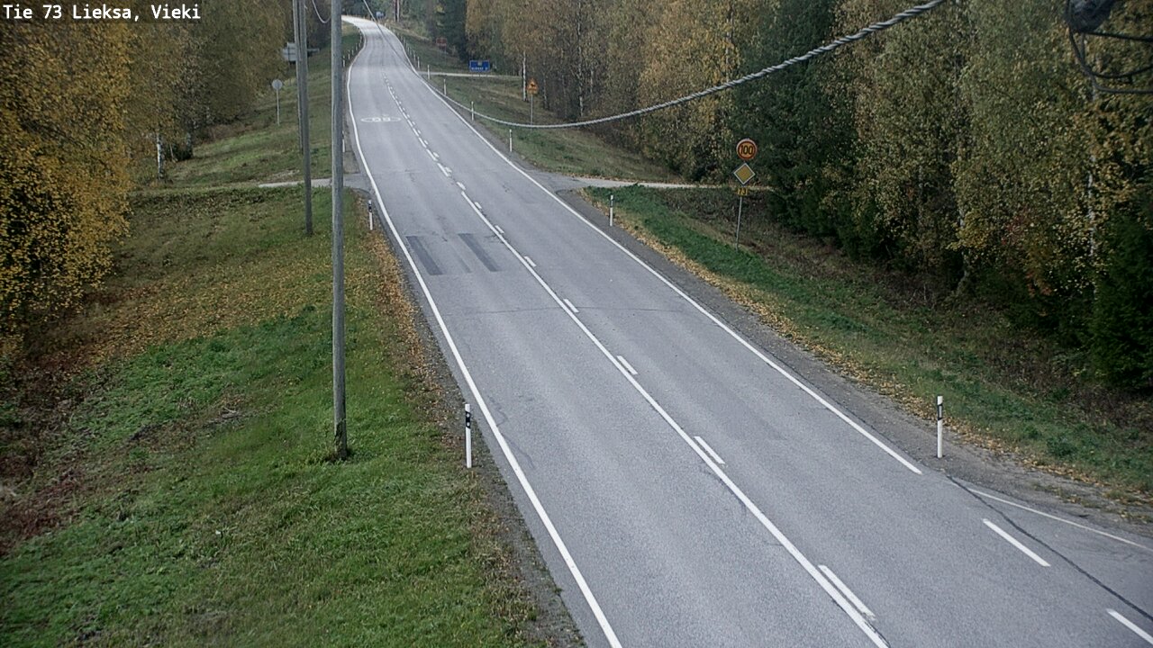 Weather Camera Image Road 73 Lieksa, Vieki, Lieksa, Pohjois-Karjala
