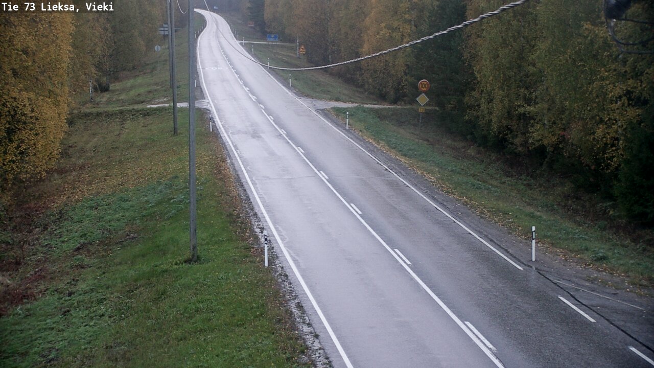 Kelikamerat Kuva Tie 73 Lieksa; Vieki, Lieksa, Pohjois-Karjala