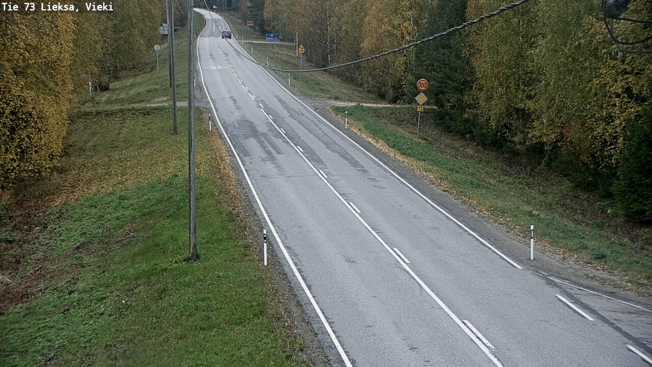 Weather Camera Image Road 73 Lieksa, Vieki, Lieksa, Pohjois-Karjala
