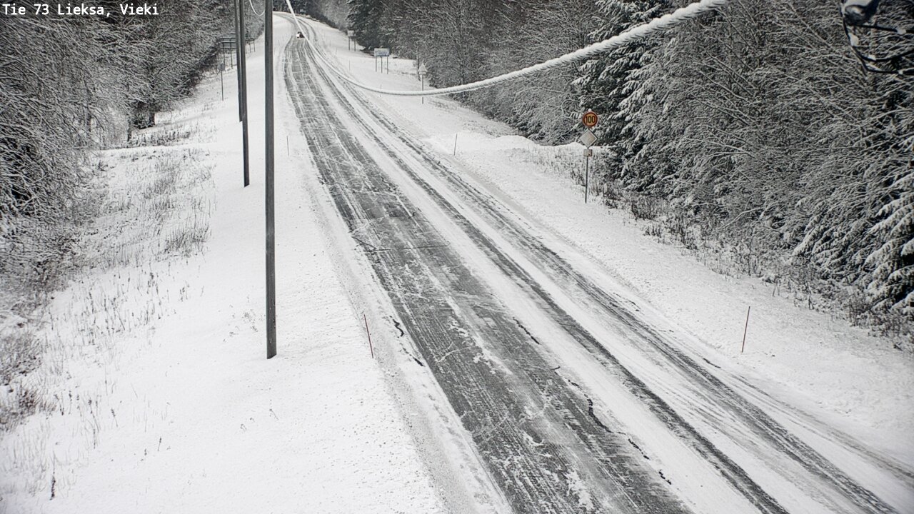 Kelikamerat Kuva Tie 73 Lieksa; Vieki, Lieksa, Pohjois-Karjala
