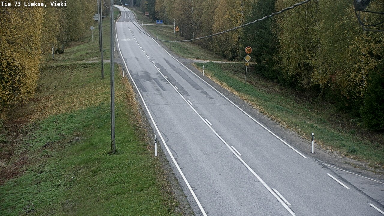 Weather Camera Image Road 73 Lieksa, Vieki, Lieksa, Pohjois-Karjala