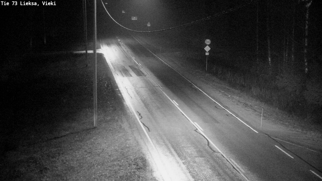 Kelikamerat Kuva Tie 73 Lieksa; Vieki, Lieksa, Pohjois-Karjala