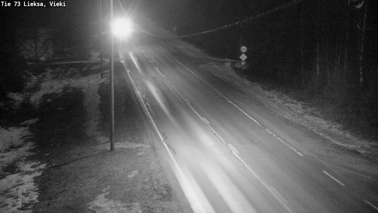 Weather Camera Image Road 73 Lieksa, Vieki, Lieksa, Pohjois-Karjala