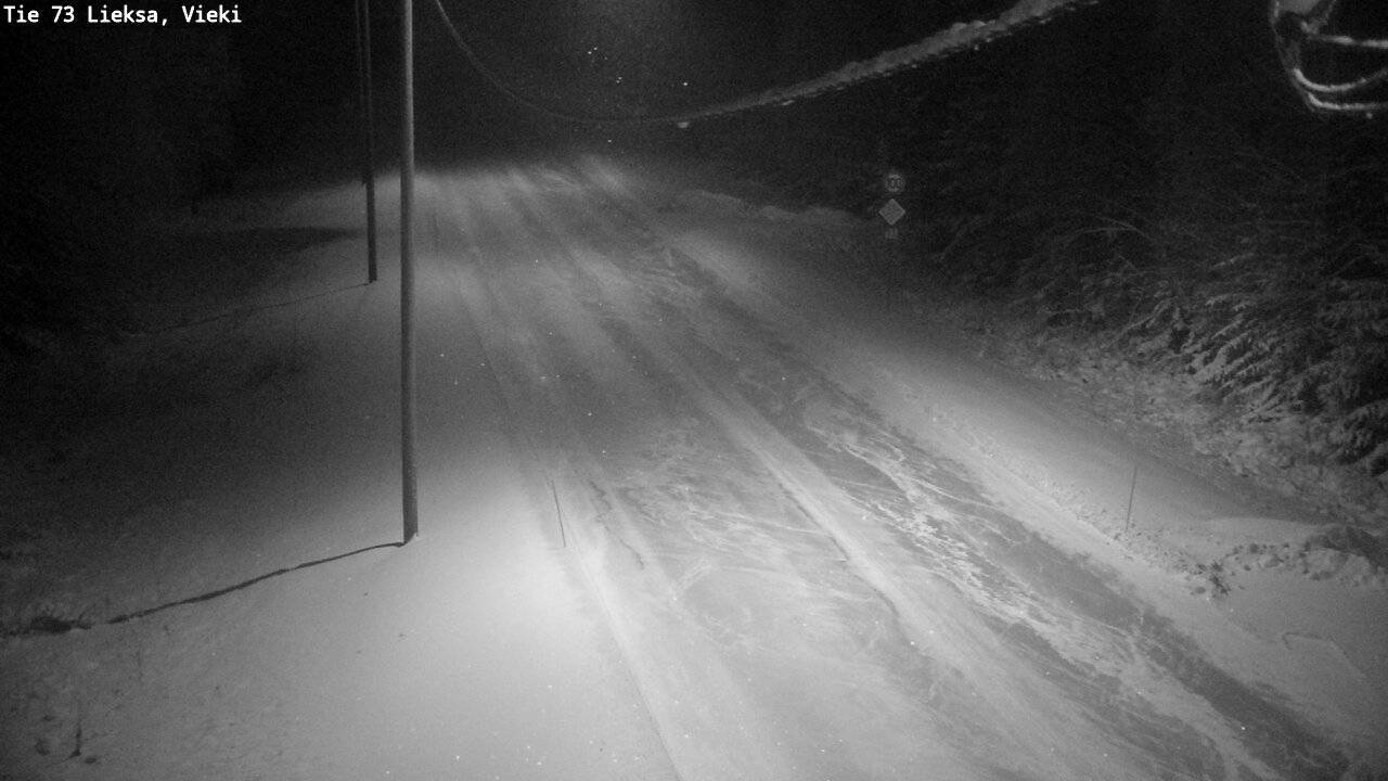 Kelikamerat Kuva Tie 73 Lieksa; Vieki, Lieksa, Pohjois-Karjala