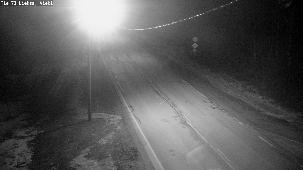 Kelikamerat Kuva Tie 73 Lieksa; Vieki, Lieksa, Pohjois-Karjala