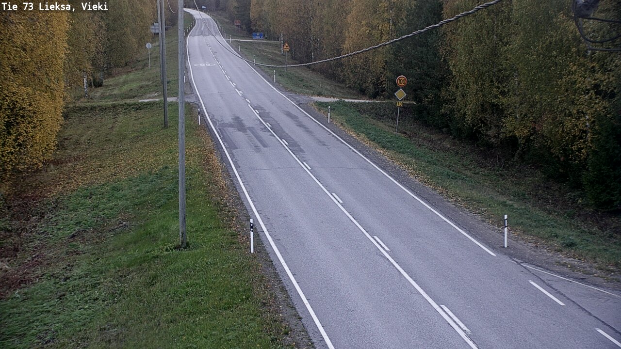 Kelikamerat Kuva Tie 73 Lieksa; Vieki, Lieksa, Pohjois-Karjala