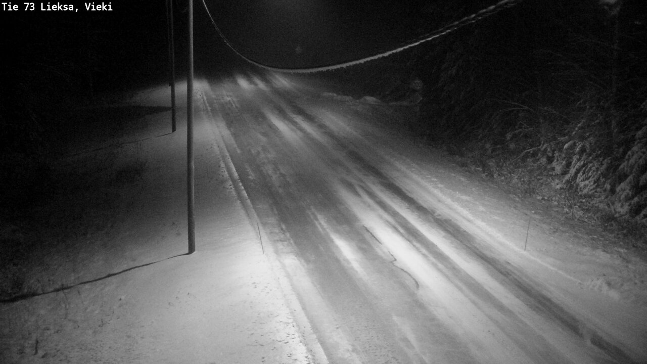 Weather Camera Image Road 73 Lieksa, Vieki, Lieksa, Pohjois-Karjala
