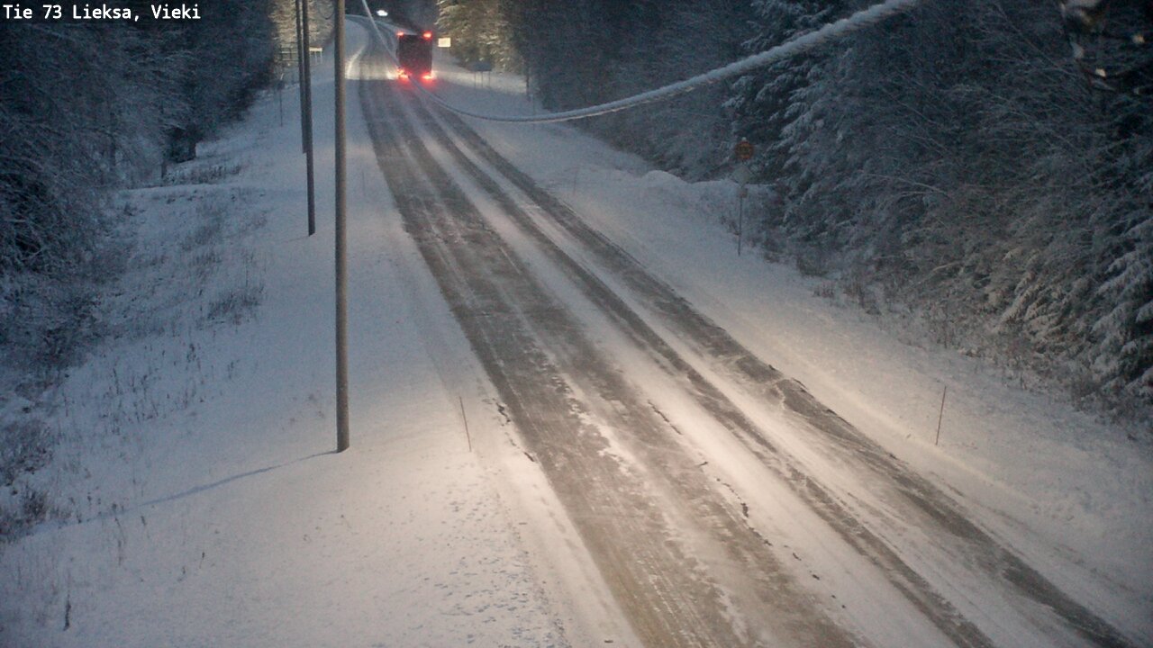 Kelikamerat Kuva Tie 73 Lieksa; Vieki, Lieksa, Pohjois-Karjala