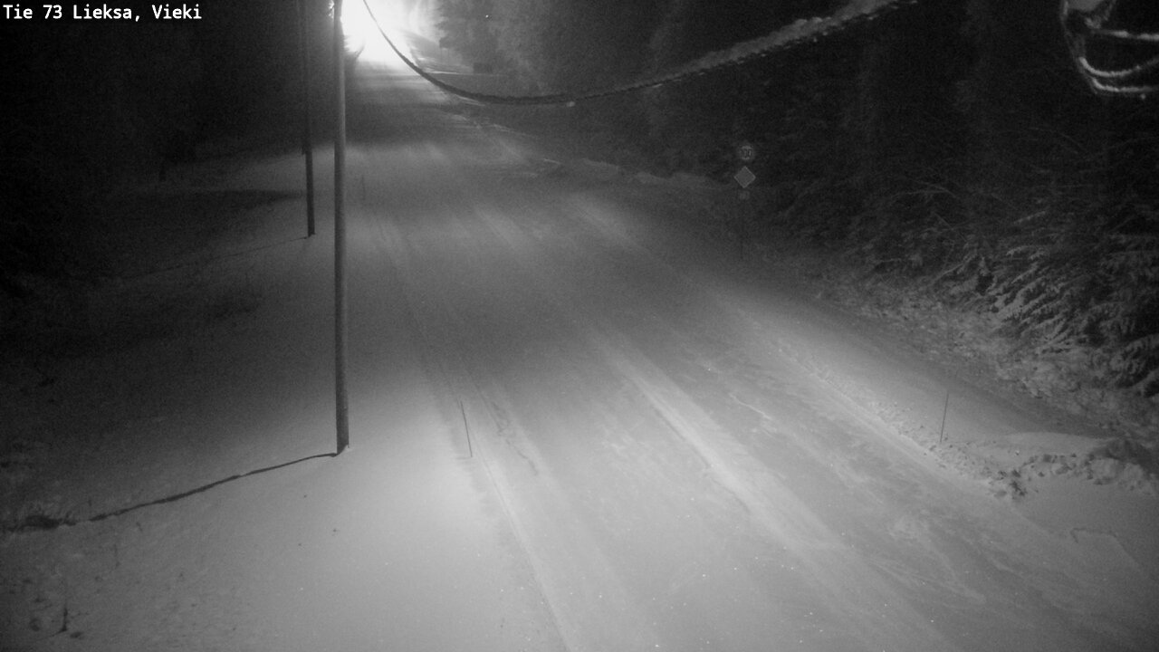 Kelikamerat Kuva Tie 73 Lieksa; Vieki, Lieksa, Pohjois-Karjala