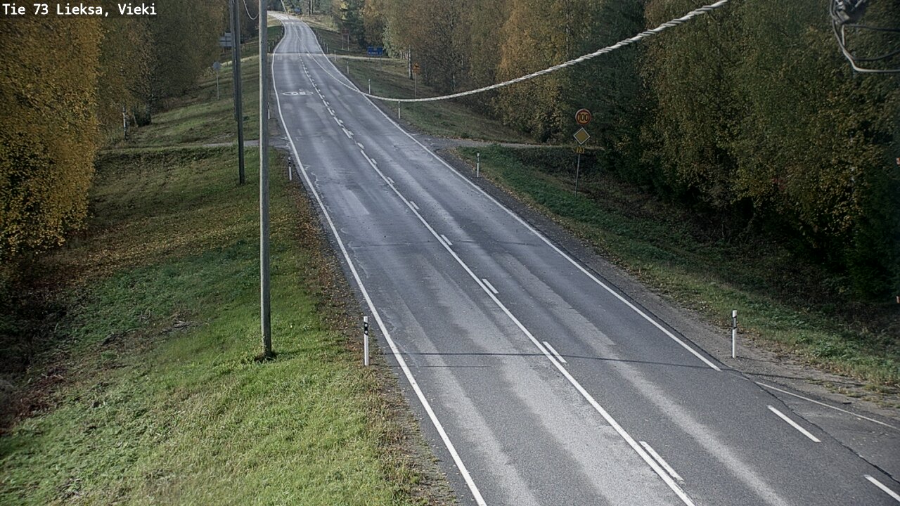 Kelikamerat Kuva Tie 73 Lieksa; Vieki, Lieksa, Pohjois-Karjala
