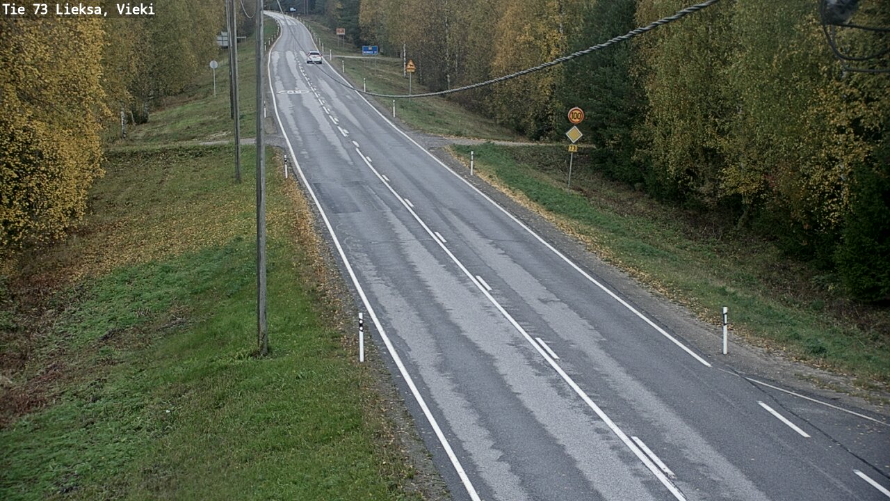 Weather Camera Image Road 73 Lieksa, Vieki, Lieksa, Pohjois-Karjala