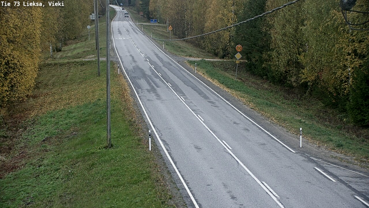 Weather Camera Image Road 73 Lieksa, Vieki, Lieksa, Pohjois-Karjala
