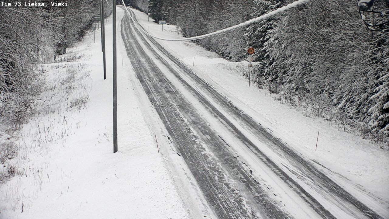 Kelikamerat Kuva Tie 73 Lieksa; Vieki, Lieksa, Pohjois-Karjala