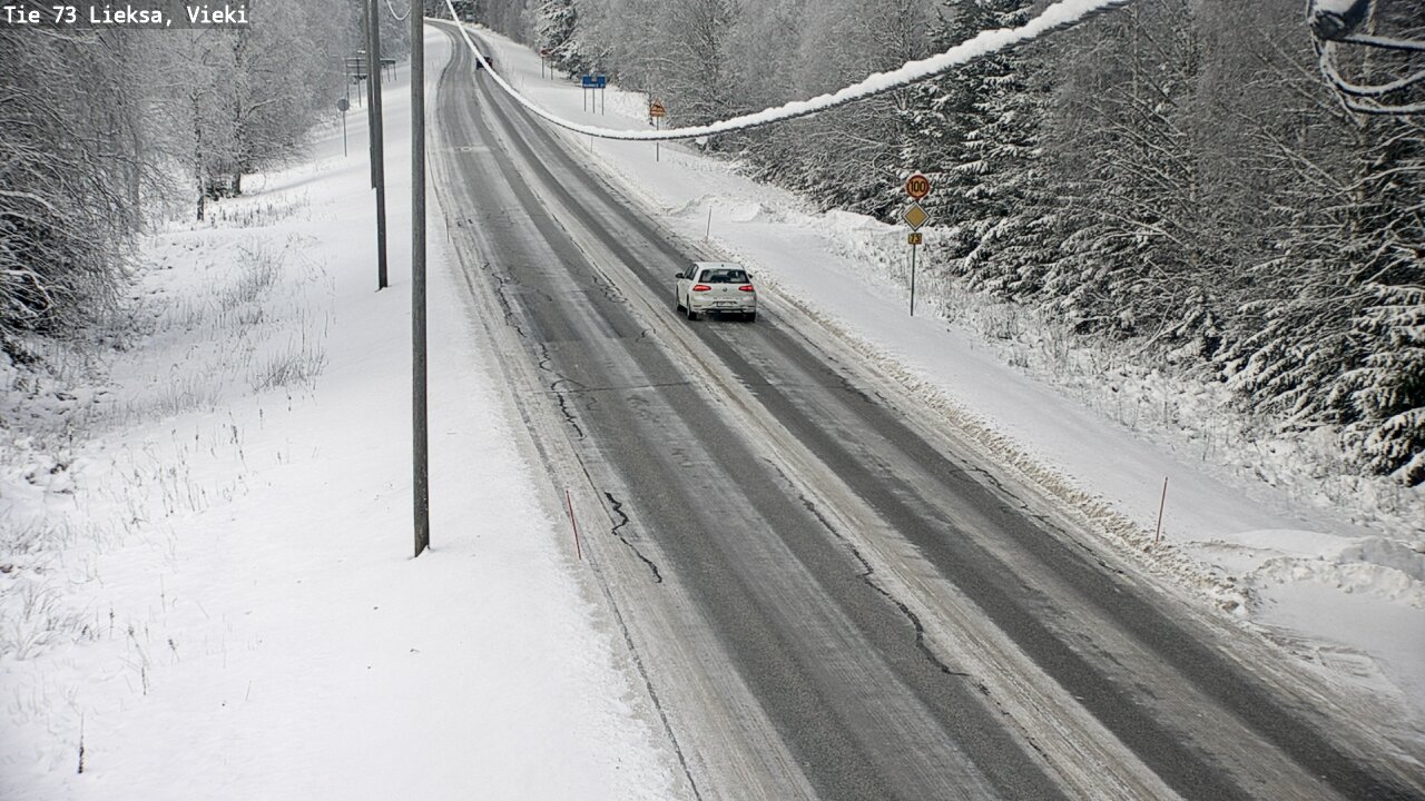 Weather Camera Image Väg 73 Lieksa, Vieki, Lieksa, Pohjois-Karjala