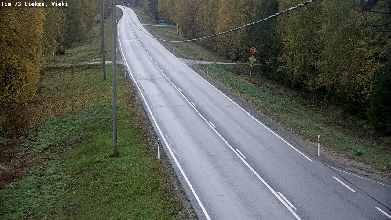 Kelikamerat Kuva Tie 73 Lieksa; Vieki, Lieksa, Pohjois-Karjala