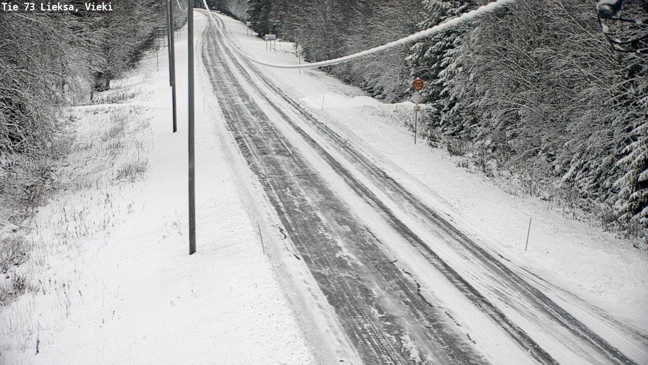 Kelikamerat Kuva Tie 73 Lieksa; Vieki, Lieksa, Pohjois-Karjala