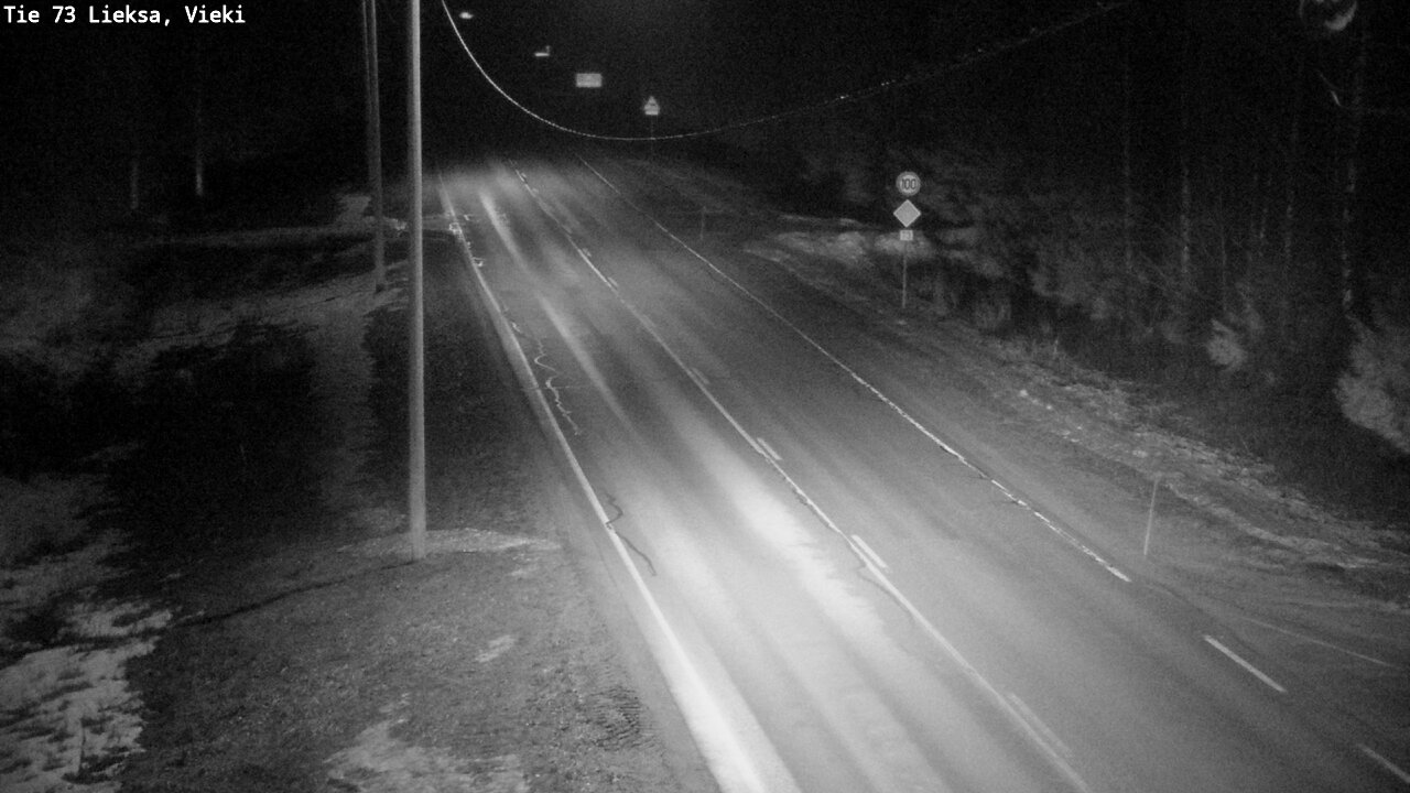 Weather Camera Image Road 73 Lieksa, Vieki, Lieksa, Pohjois-Karjala