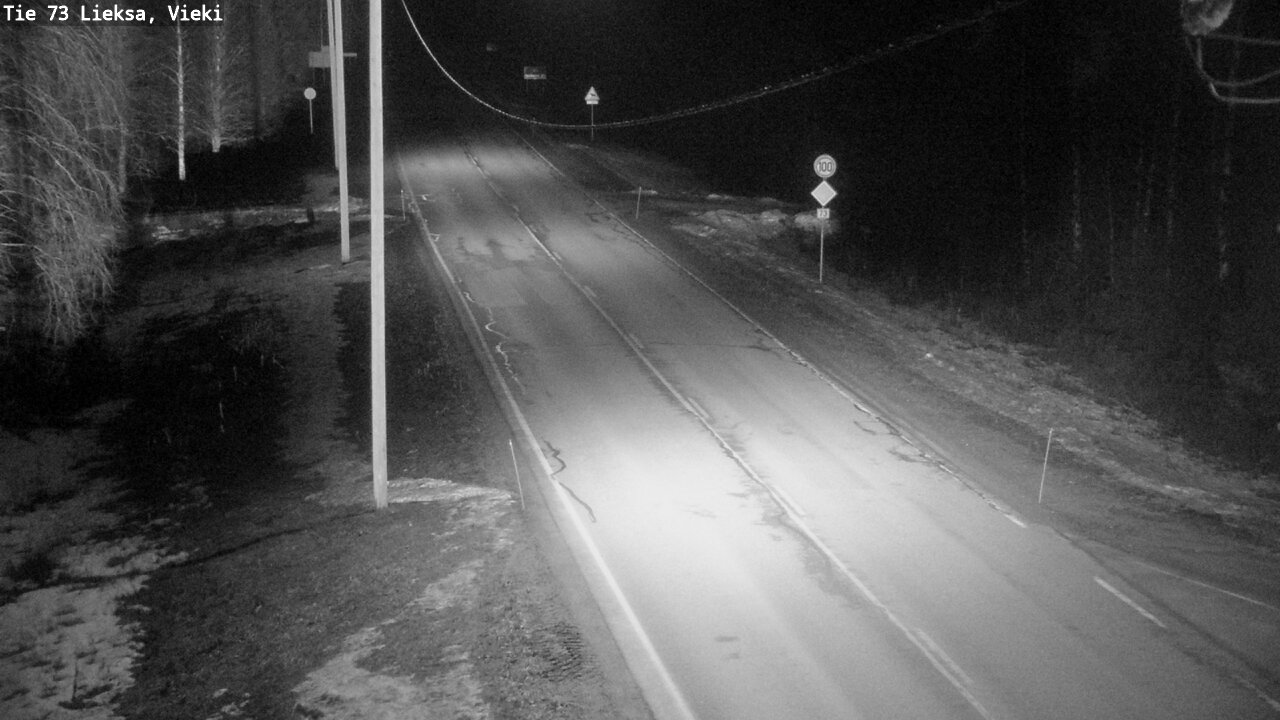 Kelikamerat Kuva Tie 73 Lieksa; Vieki, Lieksa, Pohjois-Karjala