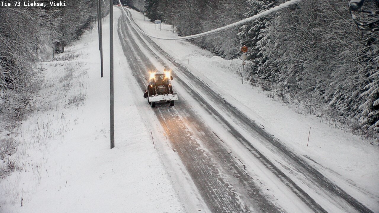 Kelikamerat Kuva Tie 73 Lieksa; Vieki, Lieksa, Pohjois-Karjala