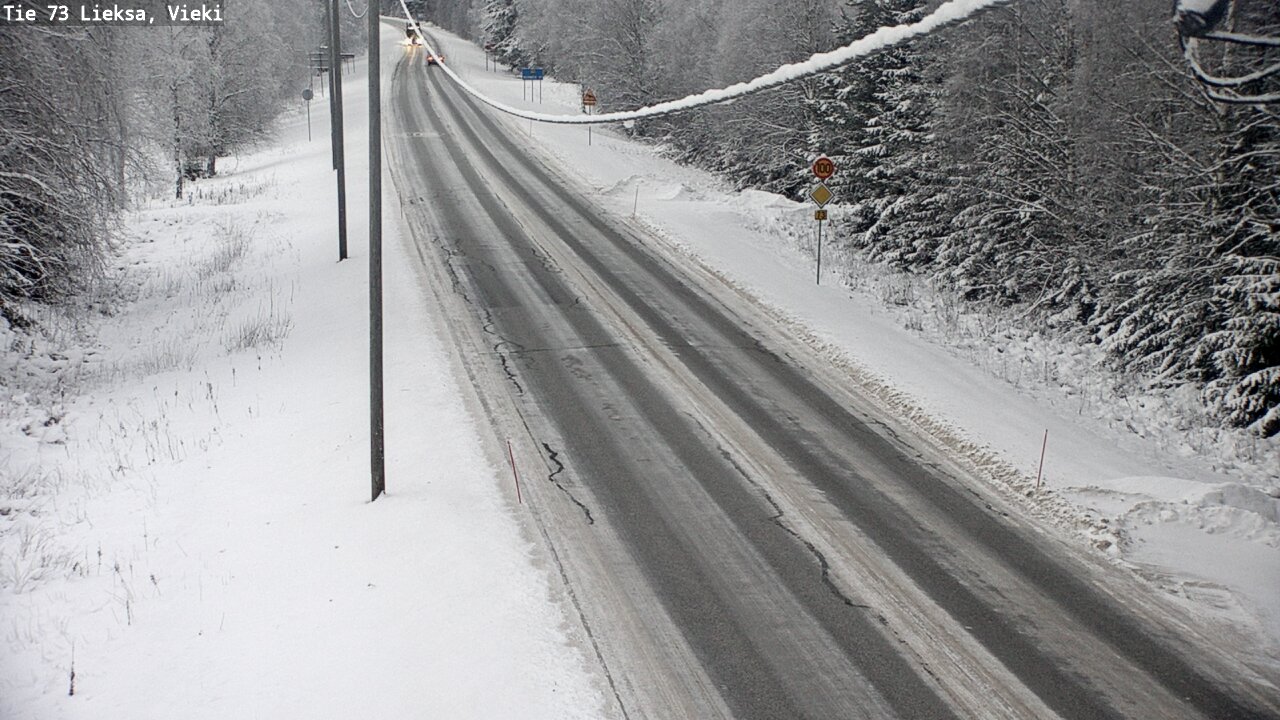 Weather Camera Image Väg 73 Lieksa, Vieki, Lieksa, Pohjois-Karjala