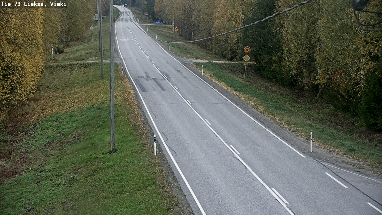 Weather Camera Image Road 73 Lieksa, Vieki, Lieksa, Pohjois-Karjala