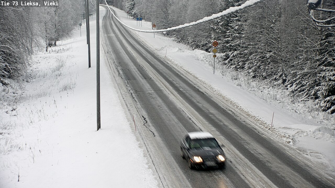 Weather Camera Image Väg 73 Lieksa, Vieki, Lieksa, Pohjois-Karjala