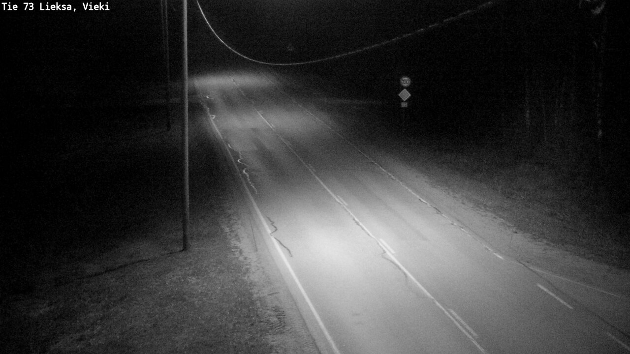 Weather Camera Image Väg 73 Lieksa, Vieki, Lieksa, Pohjois-Karjala