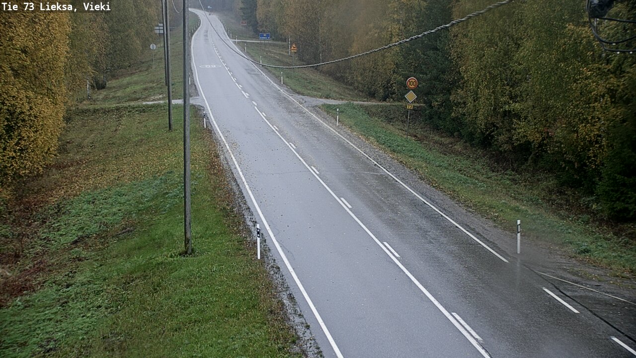Kelikamerat Kuva Tie 73 Lieksa; Vieki, Lieksa, Pohjois-Karjala