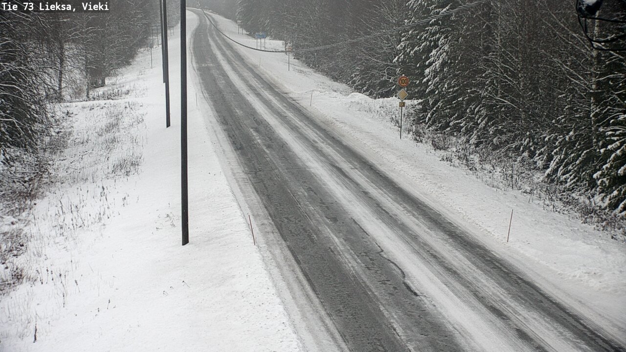 Weather Camera Image Road 73 Lieksa, Vieki, Lieksa, Pohjois-Karjala