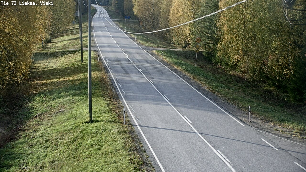 Kelikamerat Kuva Tie 73 Lieksa; Vieki, Lieksa, Pohjois-Karjala