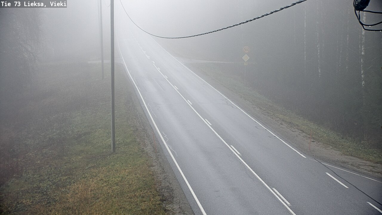 Kelikamerat Kuva Tie 73 Lieksa; Vieki, Lieksa, Pohjois-Karjala