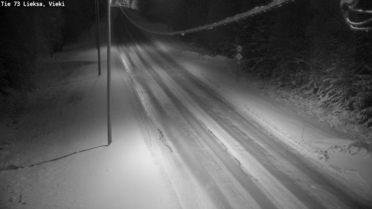 Kelikamerat Kuva Tie 73 Lieksa; Vieki, Lieksa, Pohjois-Karjala
