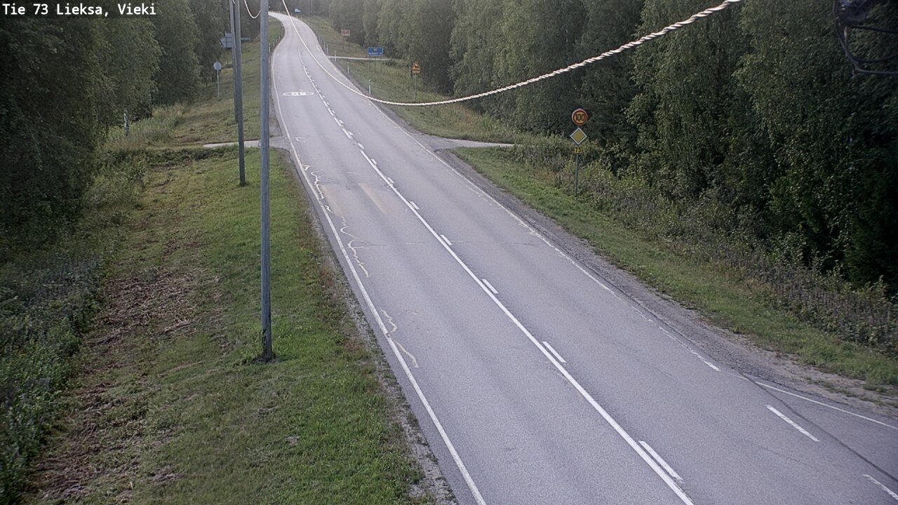 Kelikamerat Kuva Tie 73 Lieksa; Vieki, Lieksa, Pohjois-Karjala