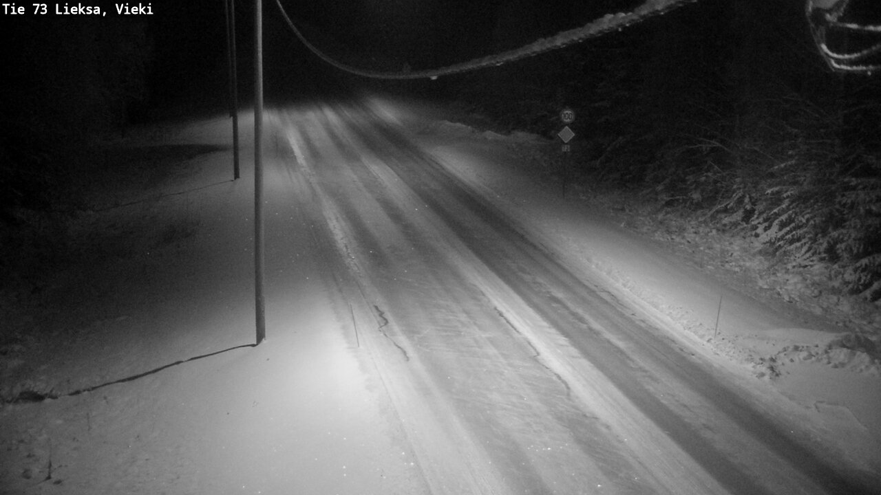 Kelikamerat Kuva Tie 73 Lieksa; Vieki, Lieksa, Pohjois-Karjala