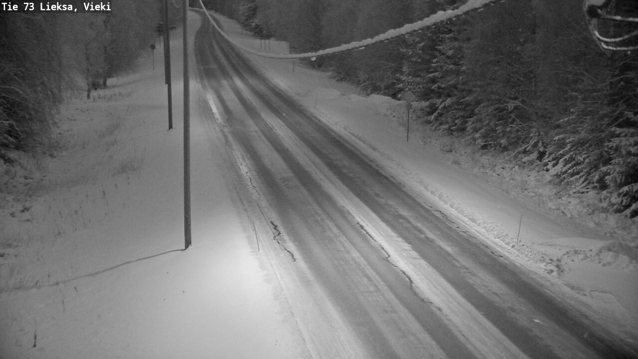 Kelikamerat Kuva Tie 73 Lieksa; Vieki, Lieksa, Pohjois-Karjala