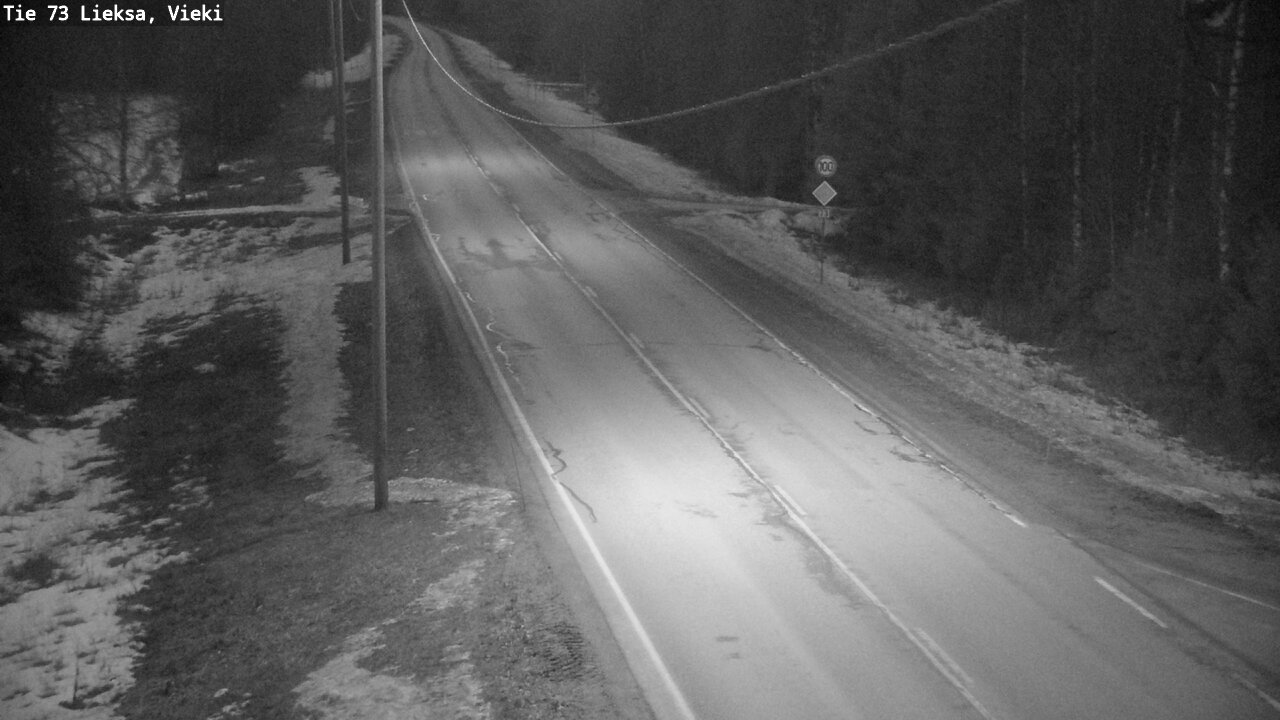 Kelikamerat Kuva Tie 73 Lieksa; Vieki, Lieksa, Pohjois-Karjala