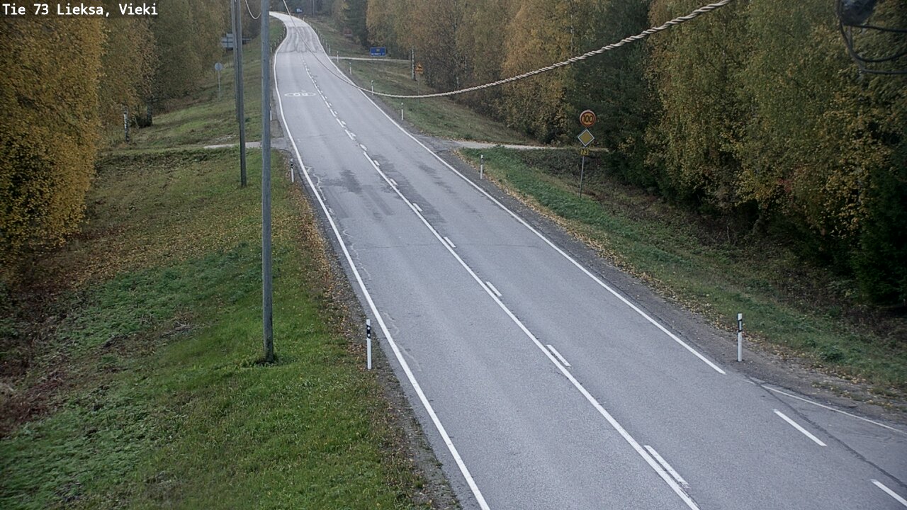 Kelikamerat Kuva Tie 73 Lieksa; Vieki, Lieksa, Pohjois-Karjala