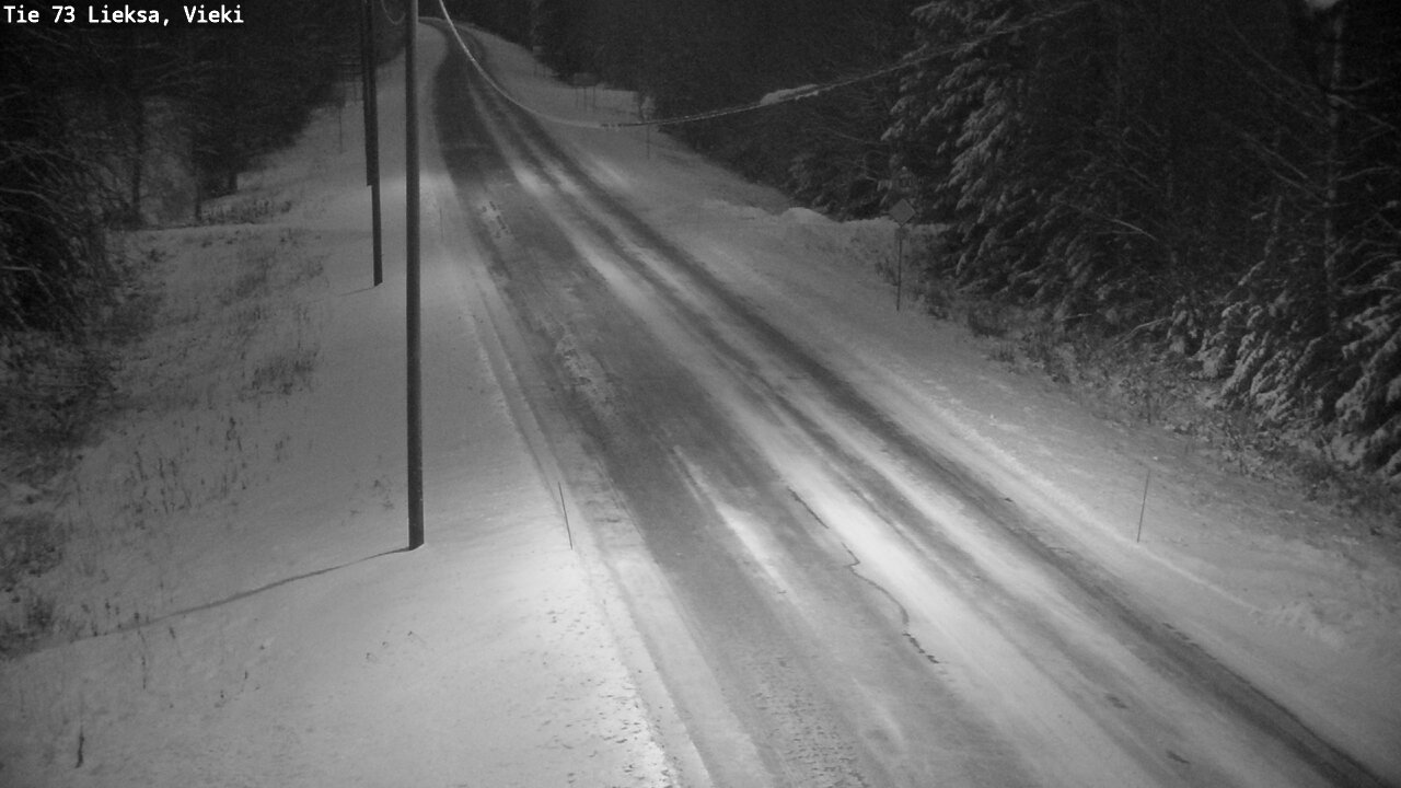 Weather Camera Image Road 73 Lieksa, Vieki, Lieksa, Pohjois-Karjala
