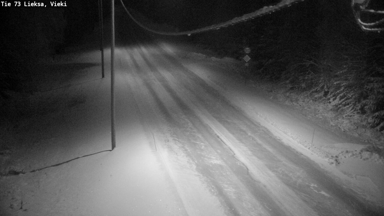 Kelikamerat Kuva Tie 73 Lieksa; Vieki, Lieksa, Pohjois-Karjala