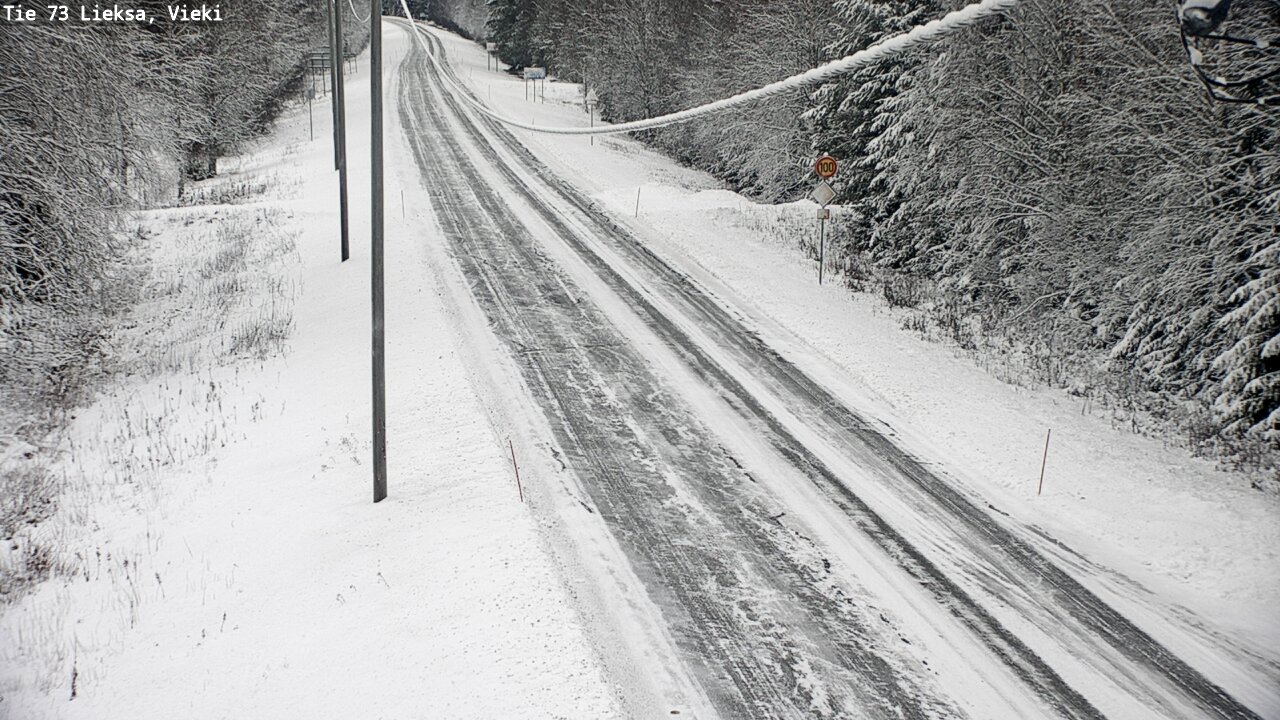 Kelikamerat Kuva Tie 73 Lieksa; Vieki, Lieksa, Pohjois-Karjala