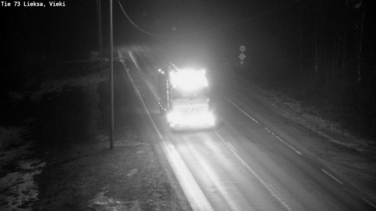 Weather Camera Image Road 73 Lieksa, Vieki, Lieksa, Pohjois-Karjala