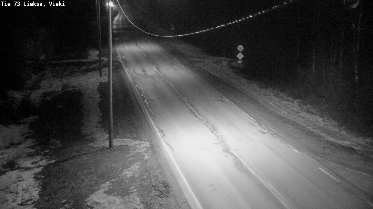 Kelikamerat Kuva Tie 73 Lieksa; Vieki, Lieksa, Pohjois-Karjala