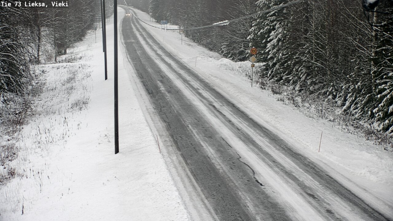 Weather Camera Image Road 73 Lieksa, Vieki, Lieksa, Pohjois-Karjala