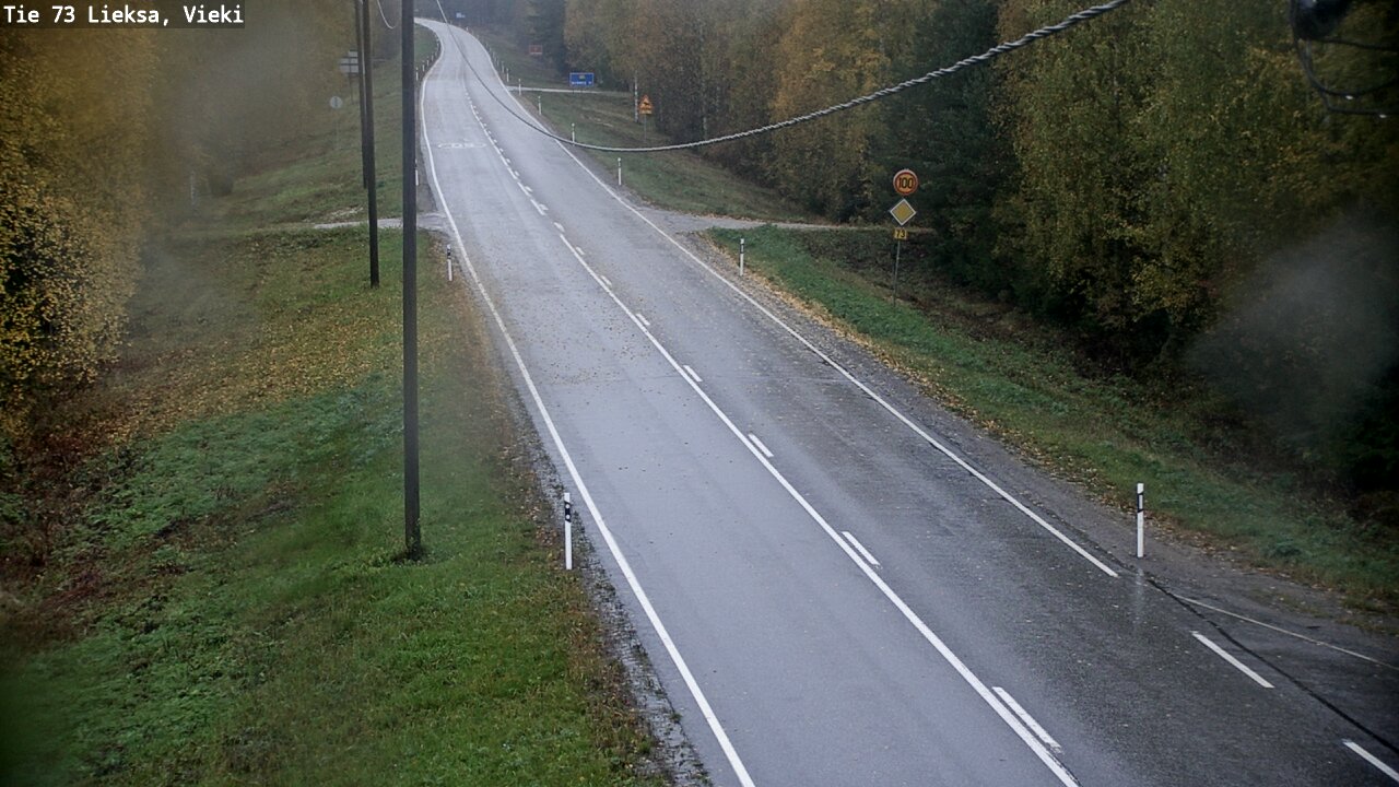 Kelikamerat Kuva Tie 73 Lieksa; Vieki, Lieksa, Pohjois-Karjala